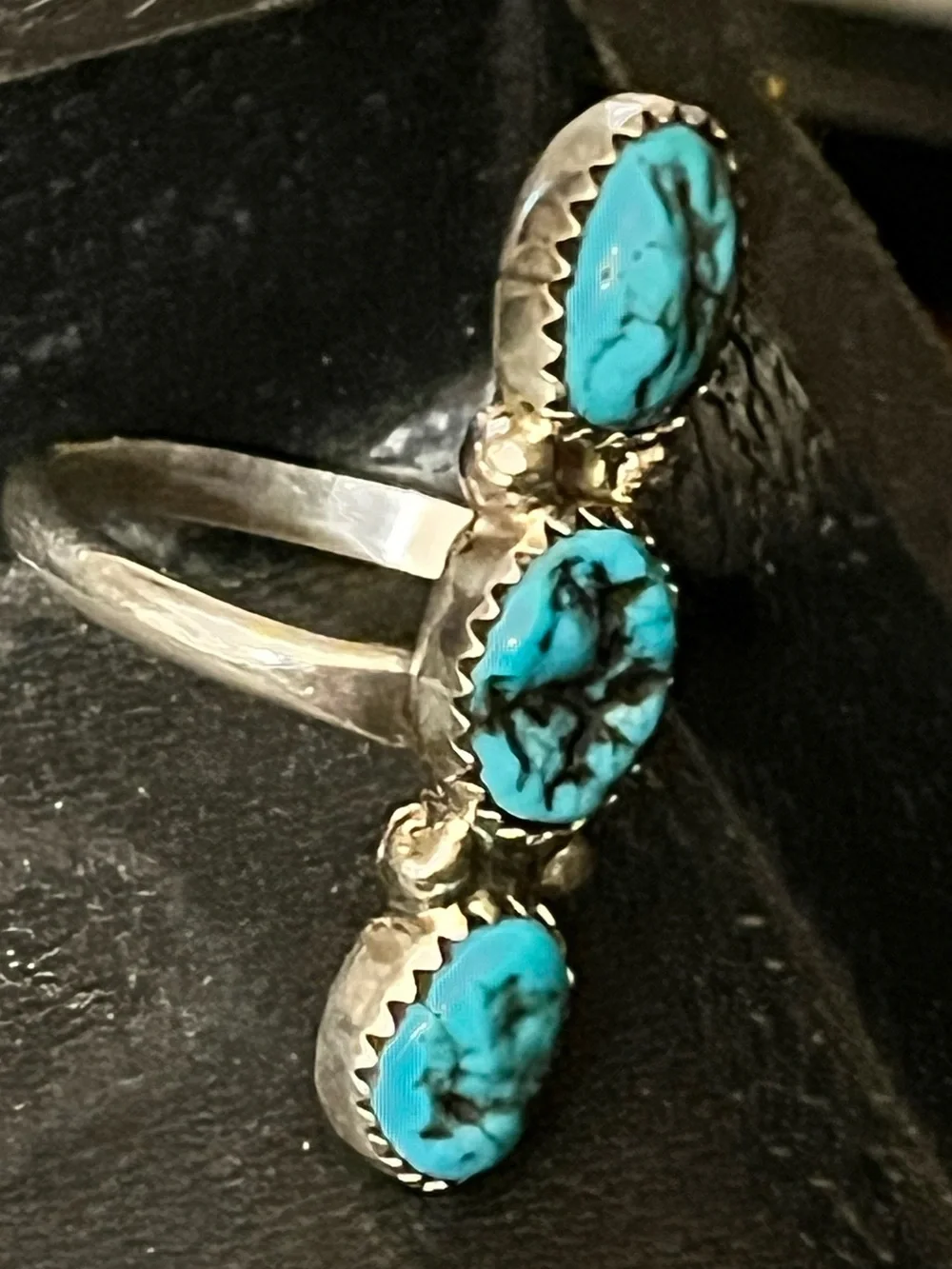 Native American Sterling and Turquoise ring